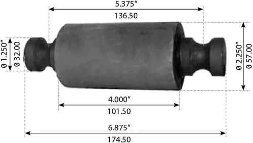 Miniatura 2 de FORTPRO 3.0 & 4.0 Buje de ojo de resorte para Freightliner Front - (1614603000)
