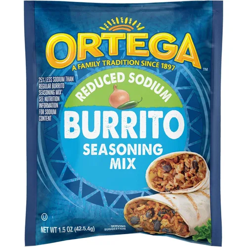 Miniatura 10 de Ortega Seasoning Mix, 40% menos de Taco de sodio, 6.5 onzas