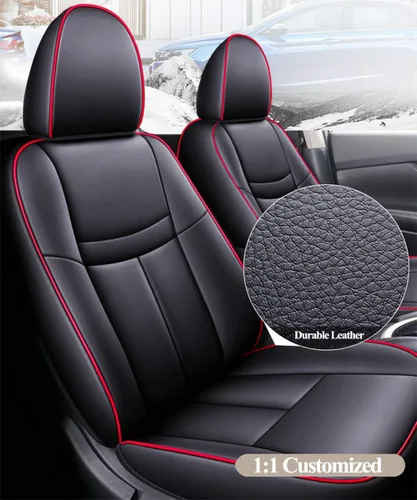Miniatura 3 de Rogue x-trail - Fundas de asiento de coche compatibles con Nissan Rouge Regular 5 plazas 2014-2022 (negro)