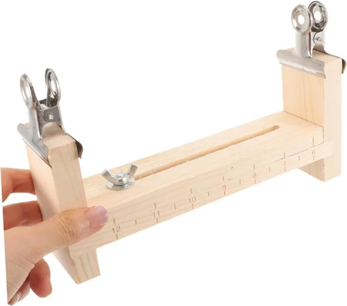 Miniatura 6 de FUNOMOCYA 1 juego de manualidades de tejer herramienta de fabricación de cuerda de tejer de madera para tejer pulsera pulsera herramienta tejida kit