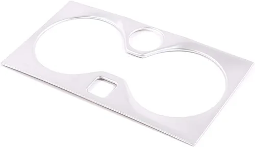 Miniatura 4 de ABS Car Center Console Portavasos Decoración Marco Cubierta Accesorios para BMW X5 G05 2019 (fibra de carbono)