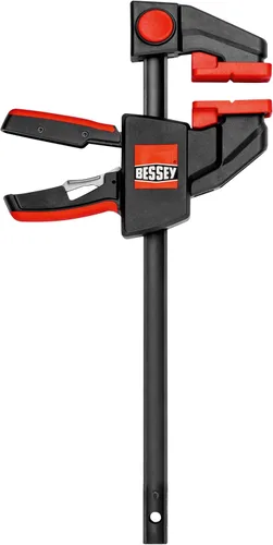 Miniatura 2 de BESSEY EHK SERIES - Fuerza de sujeción de 600 lb - 12 in - Juego de abrazaderas de gatillo EHKXL12 - Profundidad de garganta de 3.625 in.
