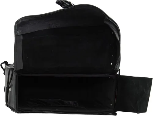 Miniatura 8 de GARGOYLE BELLS Bolsas de cuero genuino para silla de montar de motocicleta, bolsa de equipaje para softails, deportistas y helicópteros