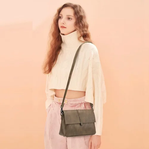 Miniatura 7 de KouLi Buir Bolsos cruzados para mujer, bolsos de cuero sintético, bolsos de diseñador de moda, bolso de hombro de mano de noche