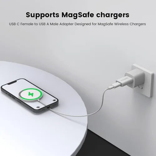 Miniatura 5 de MOSWAG Adaptador USB-C hembra a USB-A macho