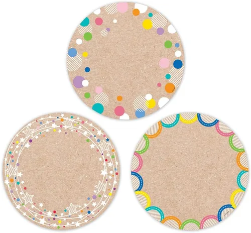 Miniatura 45 de Creative Teaching Press Banderines 6" Designer Cut-Outs (0857)