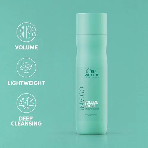 Miniatura 5 de Wella Professionals Invigo Volume Boost Champú para añadir con Bodyfying Spring Blend