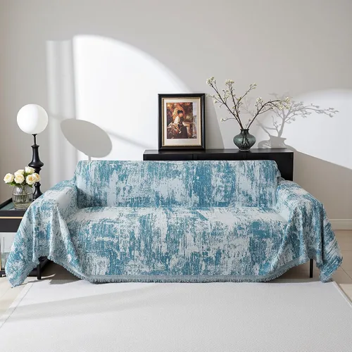 Miniatura 27 de MEETSKY Fundas para sofá modular de 3 cojines, lavables, mezcla de felpilla suave, protector de muebles, funda decorativa de estilo moderno