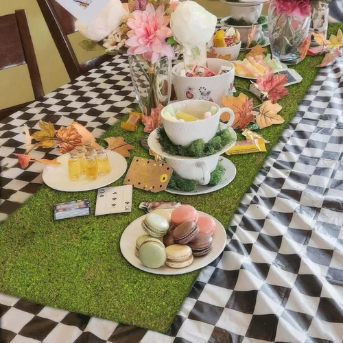 Miniatura 6 de FAICOIA Musgo artificial para decoración de 39 x 39 pulgadas, musgo falso para manualidades, musgo sintético para plantas de interior, césped Verde 1