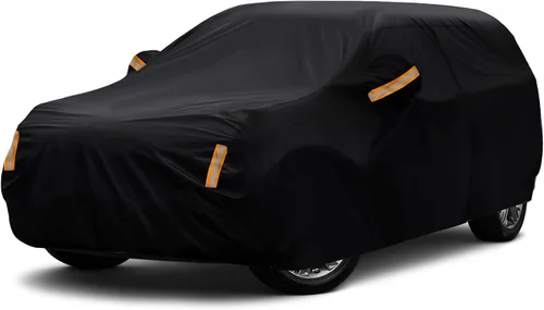 Miniatura 11 de Funda de coche para Jeep Wrangler de 2 puertas 1987-2026 JK JL CJ YJ TJ para exteriores, impermeable, sol, lluvia, nieve, granizo, protección UV