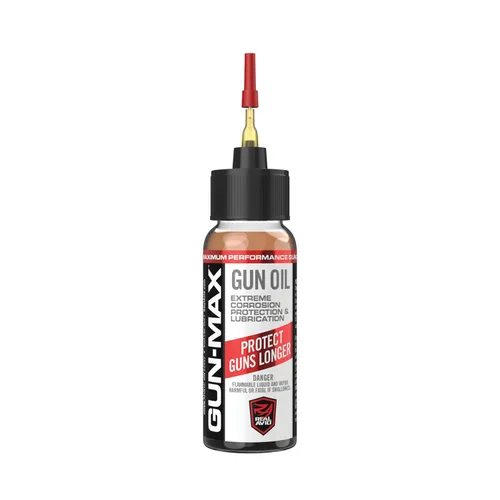 Real Avid Gun-Max - Aceite de pistola de 1 onza - Aceite de pistola Elite y limpiador cuenta con protección superior contra la corrosión - Botella
