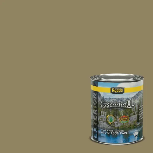 Miniatura 150 de Rodda Paint CASCADIA XL - Pintura satinada e imprimación para exteriores en uno, cuarto de galón, Aimee