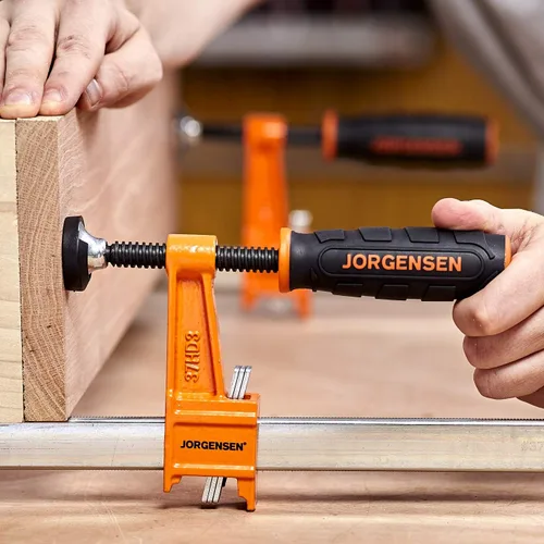 Miniatura 5 de Jorgensen Abrazadera de barra de acero resistente 3736-HD de 36 pulgadas