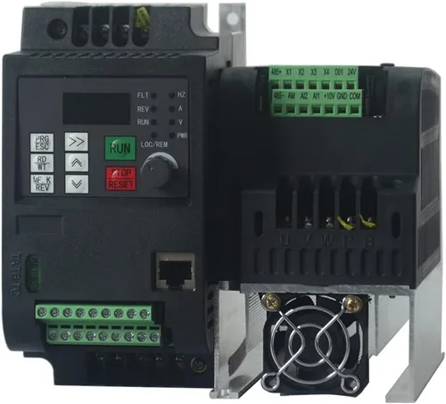 Miniatura 5 de Unidad de frecuencia variable VFD, 220V/0.75KW/1.5KW/2.2KW/4KW/5.5KW/7.5KW VFD Convertidor de frecuencia con freno para motor de husillo Regulación
