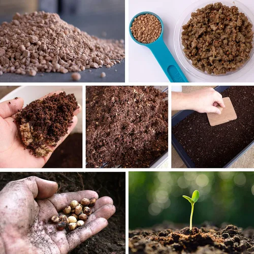 Miniatura 7 de Retain by Rain Soil – 22 onzas – Cristales poliméricos que contienen agua – Aditivo para suelo – Almacena hasta 7 galones de agua para plantas
