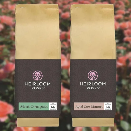 Miniatura 10 de Heirloom Roses Compost de menta, 100% natural, enmienda superior del suelo para plantar rosas, rico en micronutrientes y nitrógeno para verduras