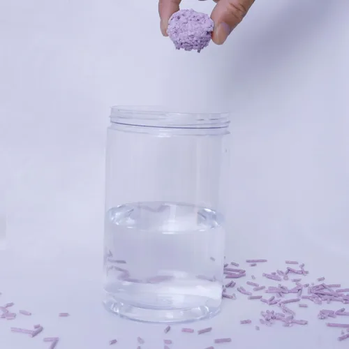 Miniatura 7 de Arena para gatos Tofu con aroma a lavanda 5.5 libras, lata. Se puede tirar por el inodoro o desagües, arena para gatos de bajo seguimiento