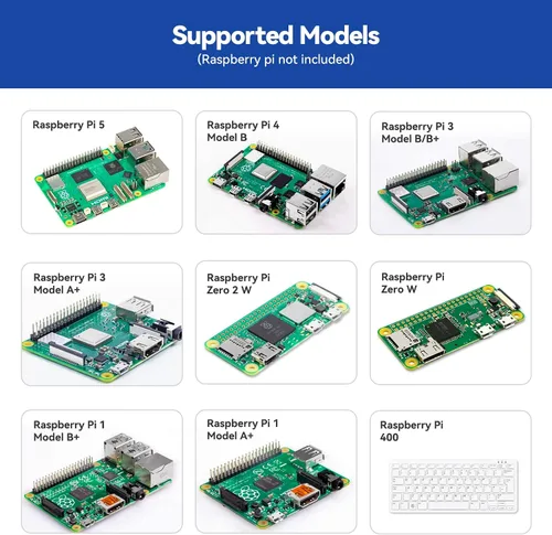 Miniatura 5 de SunFounder Da Vinci Kit de inicio para Raspberry Pi 5 4B 3B B+ 400, Zero 2 W, Python C Java Scratch Node.js, tutoriales en línea y cursos en video