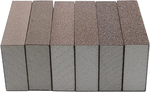 Miniatura 2 de Bloques de papel de lija de esponja de grano 60 para pulir diamantes, herramienta de lijado a mano lavable y reutilizable