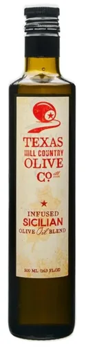 Miniatura 20 de Aceite de oliva infundido con albahaca de Texas Hill Country Olive Co. - Aceite de oliva extra virgen prensado en frío gourmet - Ideal