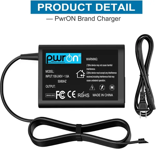 Miniatura 2 de AC a DC adaptador para viore le24vf20 24 HDTV LED Backlight LCD televisión HD TV Cable de fuente de alimentación