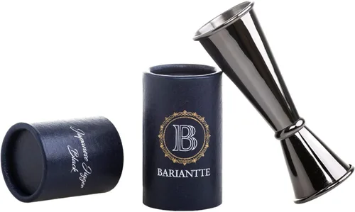 Miniatura 9 de BARIANTTE - Jigger de cóctel para bartending, vaso de chupito japonés de 2 onzas, 1 oz, color negro Negro espacial