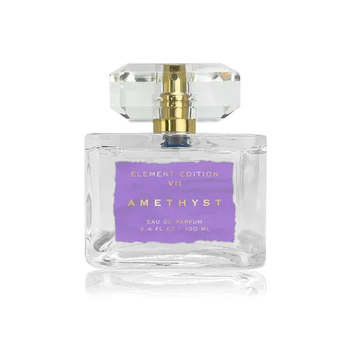 Tru Fragrance Beauty Element Edition - Perfume en aerosol para mujer, amatista, 3.4 onzas, 3.4 fl oz, inspirado en la efervescencia del champán,