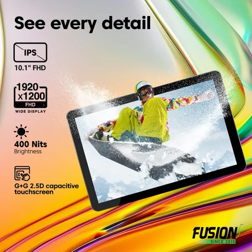 Miniatura 3 de Fusion5 - Tableta de 10.1" con Windows 11 Professional - 16 GB de RAM, SSD de 512 GB, Intel de 13ª generación, Full HD, USB C, Micro HDMI - Tableta