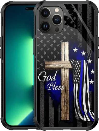 Miniatura 51 de Funda con diseño de ciervo y bandera estadounidense para iPhone 11 Pro Max - Funda protectora de poliuretano termoplástico resistente, antiarañazos