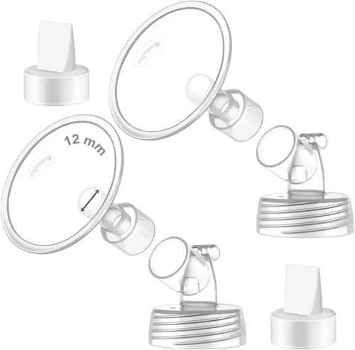 Miniatura 13 de Maymom Válvula de brida y pico de pato de 0.827 in compatible con piezas de bomba de repuesto Spectra S1 S2 9 Plus, no original Spectra Brida