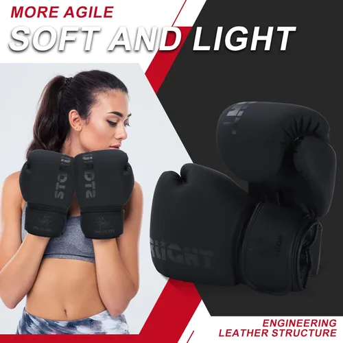 Miniatura 6 de Guantes de boxeo para hombres y mujeres, guantes de entrenamiento de boxeo, guantes de boxeo MMA, Kickboxing, guantes de entrenamiento para boxeo