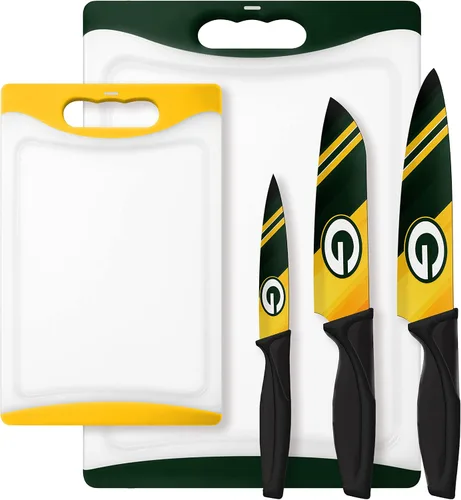 Miniatura 12 de The Sports Vault NFL unisex-adult 5-Piece & Cutting Board Set