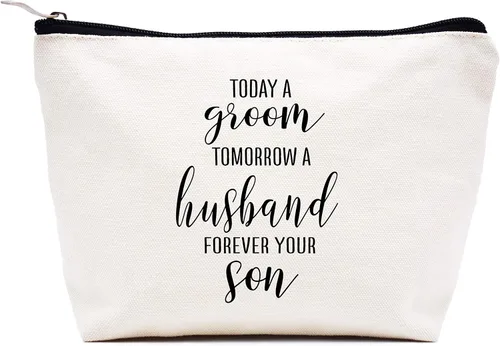 Miniatura 33 de LIBIHUA Obtener regalo de boda - Bolsa de maquillaje bolsa de cosméticos bolsa de viaje, Beige, 10-En Mi Madre del Pájaro