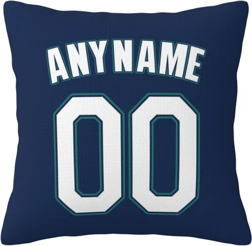 Miniatura 17 de Funda de almohada personalizada: personaliza cualquier nombre y número, regalo de béisbol personalizado para hombres y mujeres, funda de almohada MT