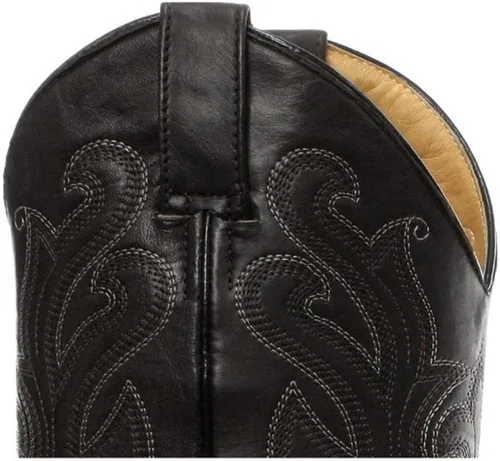 Miniatura 4 de Grinders Carolina Negro Croc Mens Western Cowboy Botas