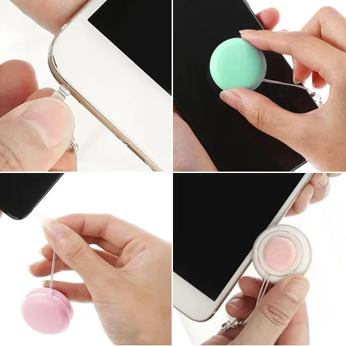 Miniatura 5 de GLOCALL Macaron - Limpiador de pantalla de teléfono, limpiador de pantalla y anteojos, limpiador de pantalla de teléfono celular, limpiador creativo