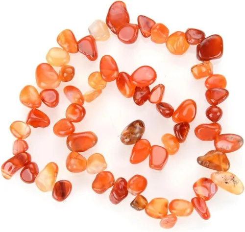 Miniatura 30 de Adabele GZ6-45 - Cuentas sueltas Keishi de pétalos de amazonita natural de 15 pulgadas a 0.787 in, forma libre, para hacer joyas artesanales