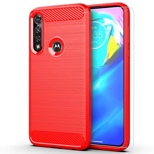 Miniatura 9 de MAIKEZI - Carcasa para Motorola G Power, 2020, incluye protector de pantalla HD, TPU suave, antiderrame