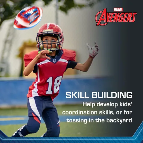 Miniatura 5 de Capelli Sport Marvel Avengers Capitán América - Fútbol juvenil pequeño, pequeño para niños, talla 6, multicolor