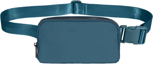 Miniatura 8 de Minicangurera ligera y pequeña, para teléfonos unisex, para viajes, gimnasio, uso diario, cruzado o cintura S - verde oliva