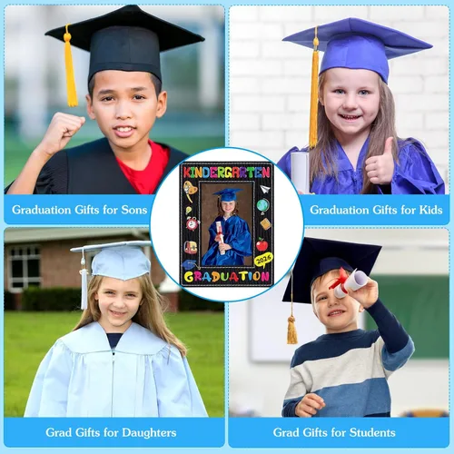 Miniatura 5 de SICOHOME Regalos de graduación de jardín de infantes – Marco de fotos de graduación preescolar preescolar 2026 de 4 x 6 pulgadas, regalo