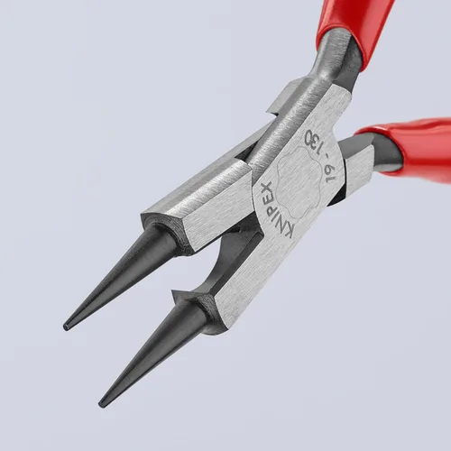 Miniatura 5 de KNIPEX Herramientas 19 01 130 Alicates de joyería de nariz redonda con bordes de corte