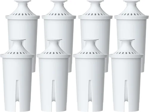 Miniatura 15 de AQUA CREST Filtro de agua alcalina, diseñado para jarras y dispensadores Brita®, para uso diario, UltraMax, Metro+, XL y más, certificado NSF, 2