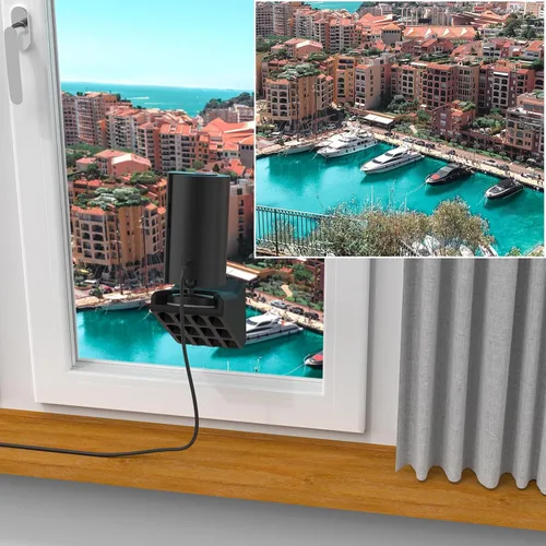 Miniatura 7 de Soporte de ventana para cámara interior Ring (2.ª generación/1ª generación), diseñado específicamente para uso oficial, inclinación de 20 grados