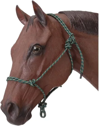 Miniatura 3 de Tough 1 Cuerda de caballo con lazo de polirrope, negro