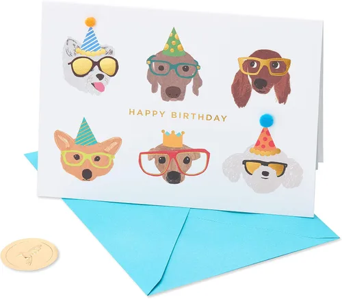 Miniatura 5 de Papyrus Tarjeta de cumpleaños para perros (Celebrating You Today)
