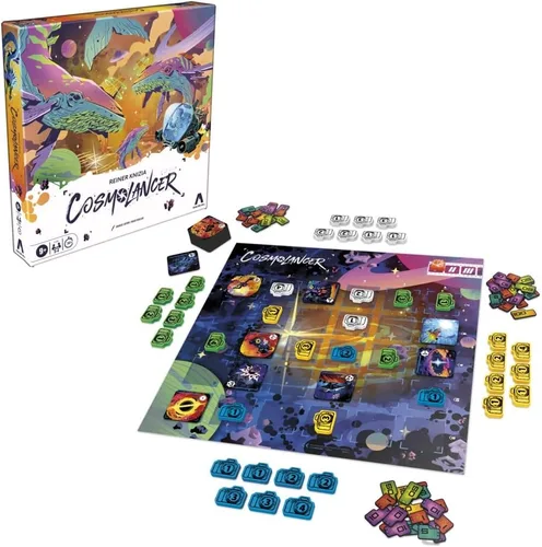 Miniatura 3 de Juego de mesa Cosmolancer Un juego de estrategia de Reiner Knizia A partir de 9 años 2 a 4 jugadores 30 minutos Juegos familiares