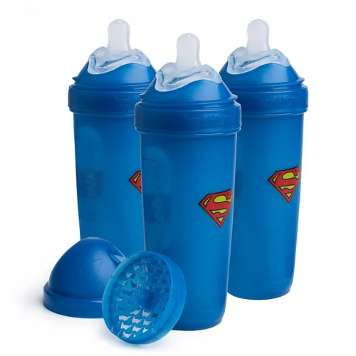 Miniatura 15 de DC Comics Mujer Maravilla - Herobility Botellas Anti-Cólico Dobles para Bebé – 12 fl oz/340ml – Pack de 3