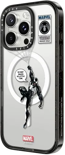Miniatura 5 de CASETiFY Funda Impact para iPhone 16 Pro [Colaboración Spider-Man / Protección contra caídas de 2.5 metros / Compatible con Magsafe] - Colgante
