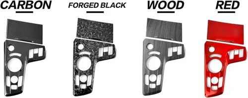 Miniatura 2 de YOUTOOCAR 2 piezas de cubiertas de panel de cambio de marchas automático para interior Compatible con Kia Sportage 2023–2025 EX SX SX-Prestige